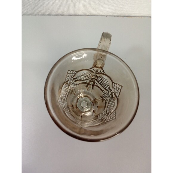 Avon Smoke Brown 1876 Cape Cod Collection Pedestal Coffee Mug Cup Irish Retro - Picture 5 of 9